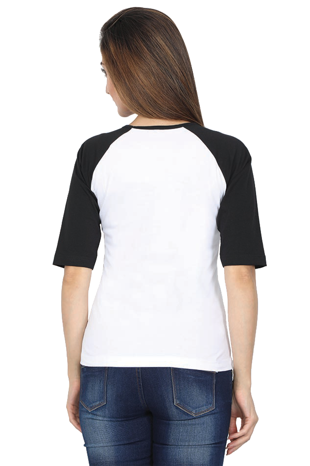 Vacation Vibes Only Raglan Full Sleeve T-Shirt for Women – Perfect Holiday Wear for Women