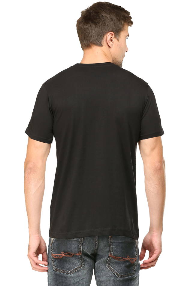 Har Har Mahadev V-Neck Men’s T-Shirt – Spiritual & Stylish Design