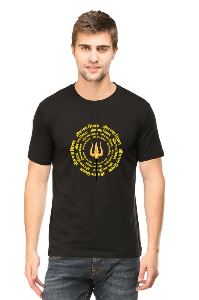 Om Nama Shivaya Men’s T-Shirt – Spiritual & Trendy Design