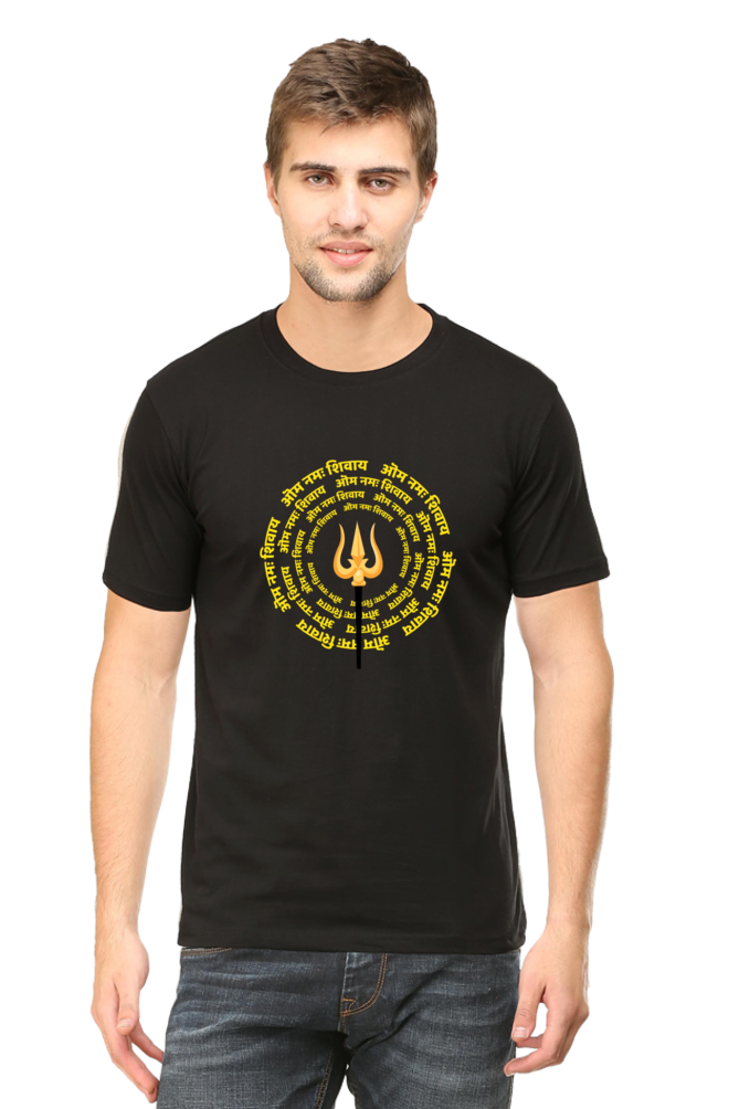 Om Nama Shivaya Men’s T-Shirt – Spiritual & Trendy Design