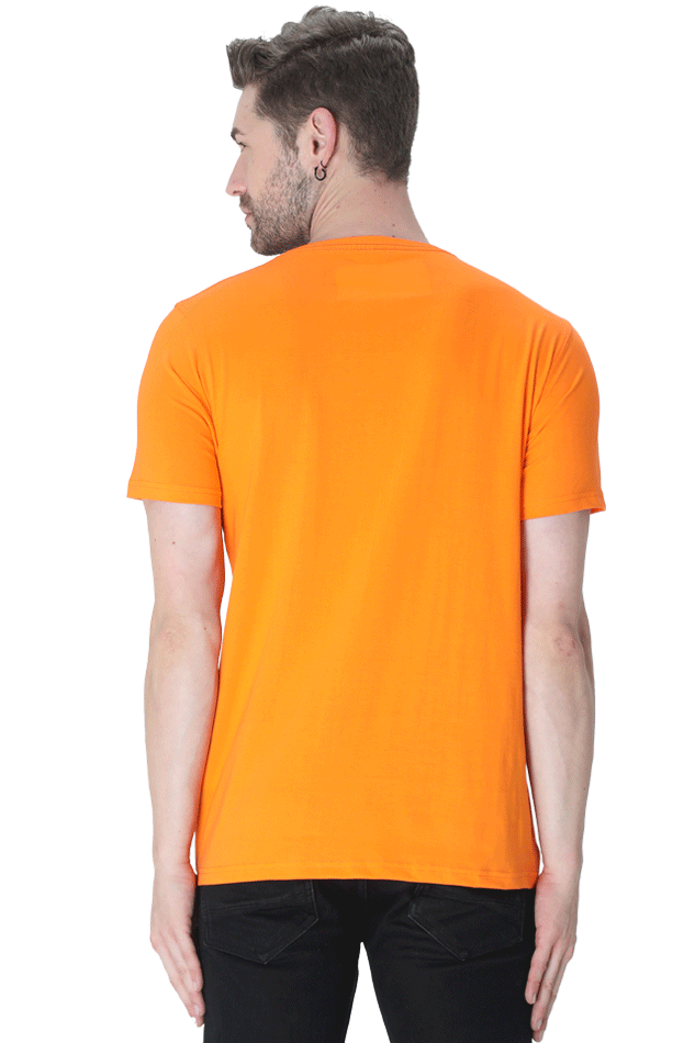 Men’s T-Shirt with Meditating Sadhu Design – Spiritual and Stylish Casual Wear