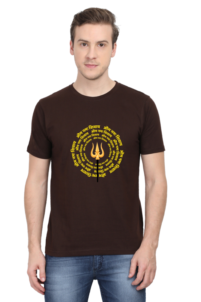 Om Nama Shivaya Men’s T-Shirt – Spiritual & Trendy Design