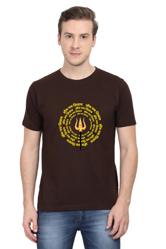 Om Nama Shivaya Men’s T-Shirt – Spiritual & Trendy Design