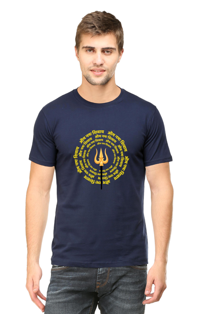 Om Nama Shivaya Men’s T-Shirt – Spiritual & Trendy Design