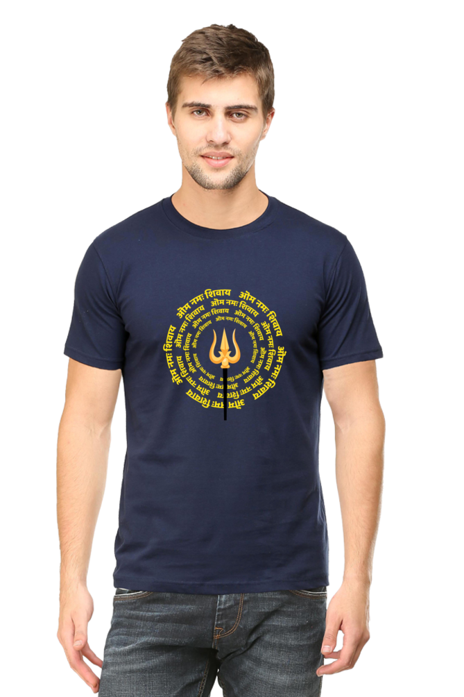 Om Nama Shivaya Men’s T-Shirt – Spiritual & Trendy Design