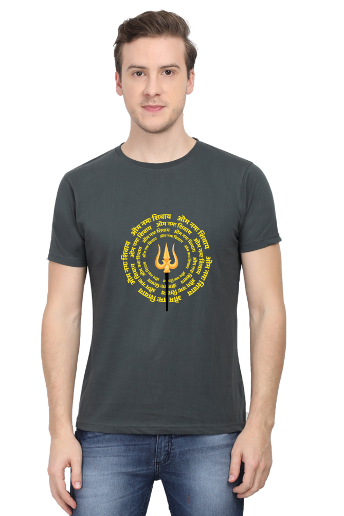 Om Nama Shivaya Men’s T-Shirt – Spiritual & Trendy Design