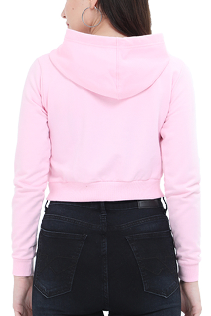 Good Vibes Women's Cropped Hoodie – Stylish Comfort for Busy Women on Holiday or Casual Outings